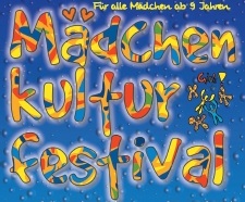 Buntes Logo des Mädchenkulturfestivals