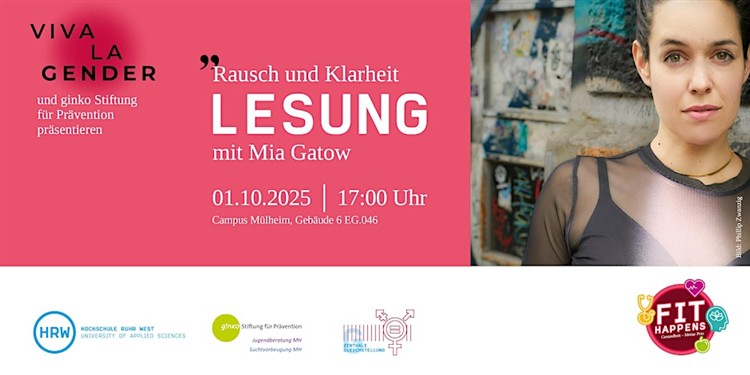 Rausch und Klarheit: Lesung mit Mia Gatow