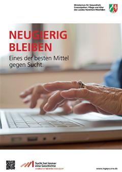 Plakat Neugierig bleiben