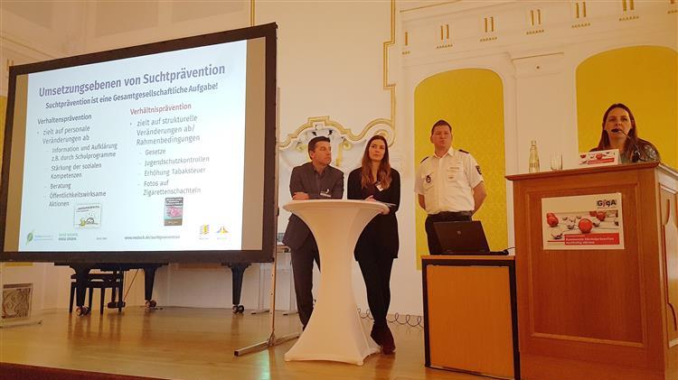 Präsentation der Lenkungsgruppe Suchtprävention und Jugendschutz aus Rostock