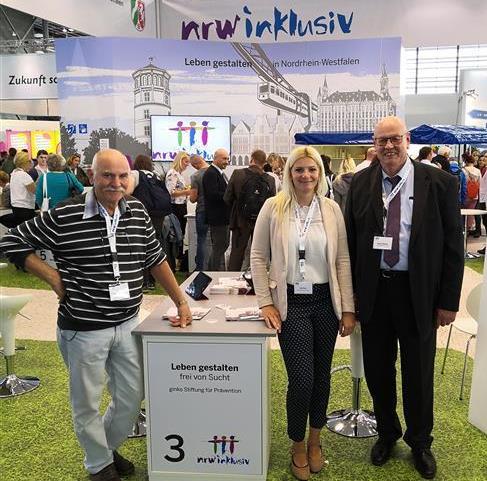 Ein Teil des Standpersonals