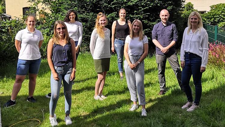 Der Großteil des aktuellen Parcours-Teams