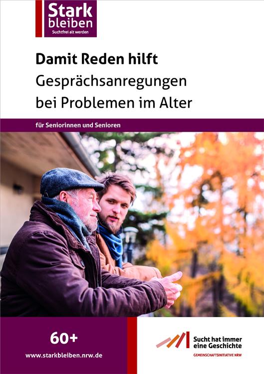 Broschüre "Damit Reden hilft" für Seniorinnen und Senioren