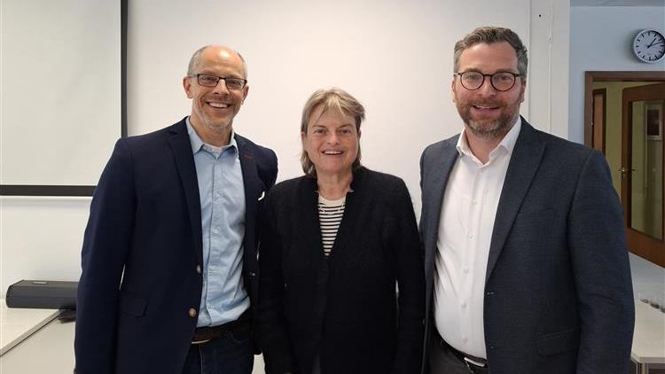 Denny William Bryson, Anke Follmann und Armin Koeppe (v.r.n.l)