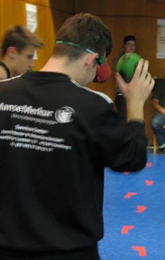 Rauschbrille im Einsatz