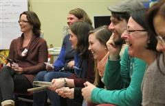 Tolle Atmosphäre, in der die Teilnehmenden intensiv arbeiten konnten.