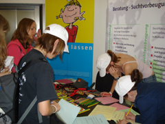 Regen Andrang gab es beim Tabakquiz "Leben ohne Qualm"