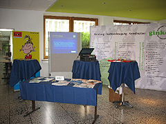 ginko-Stand für den Ansturm gerüstet