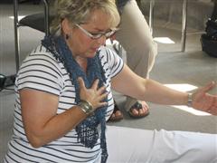 Präsentation mit Körpereinsatz