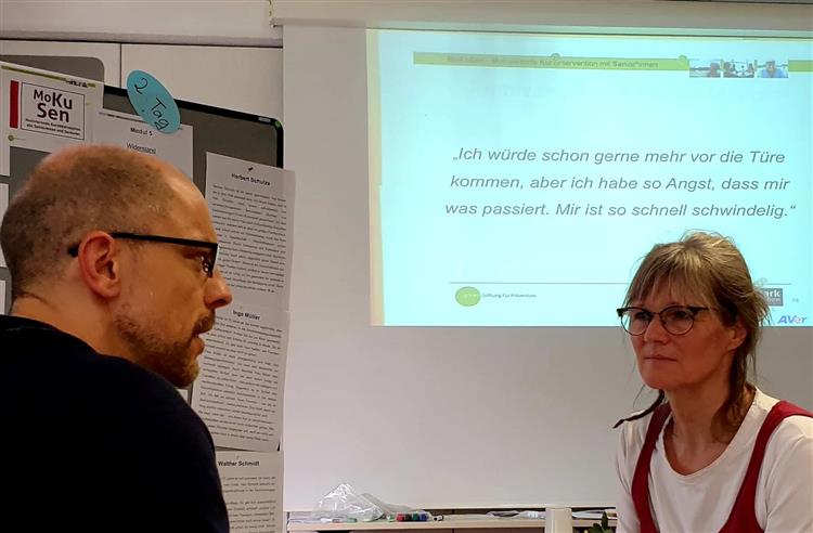 Übung in der Kleingruppe