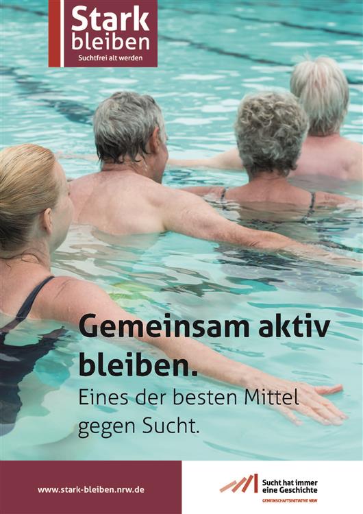Neues Plakatmotiv 'Gemeinsam aktiv bleiben'