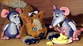 Figuren aus "Die bärenstarke Maus Zorbas"