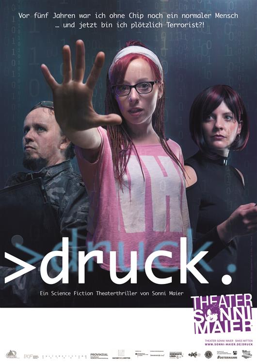 Druck. _ Plakat Theater Sonni Maier