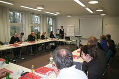 Sabine Lang wurden die Fachkräfte aus NRW für das HaLT - Programm geschult.