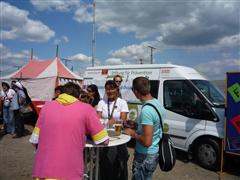 Fragebögen werden ausgefüllt